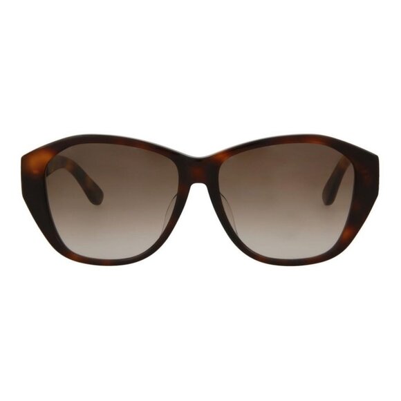 Saint Laurent Womens Round/Oval Brown Brown Fashion Designer Eyewear - Picture 2 of 4